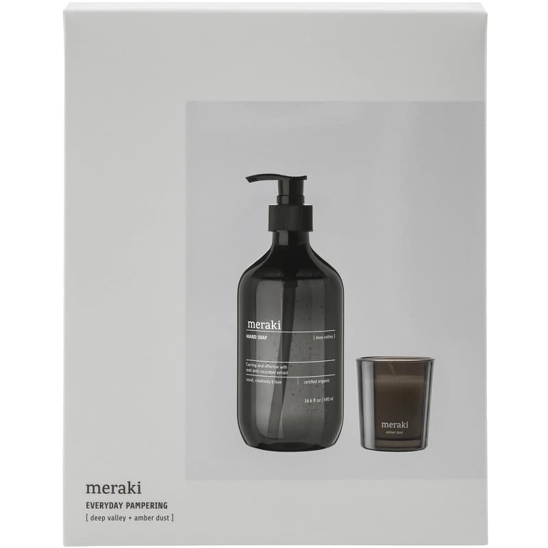 Meraki Everyday Pampering Gift Box - Deep Valley + Amber Dust
