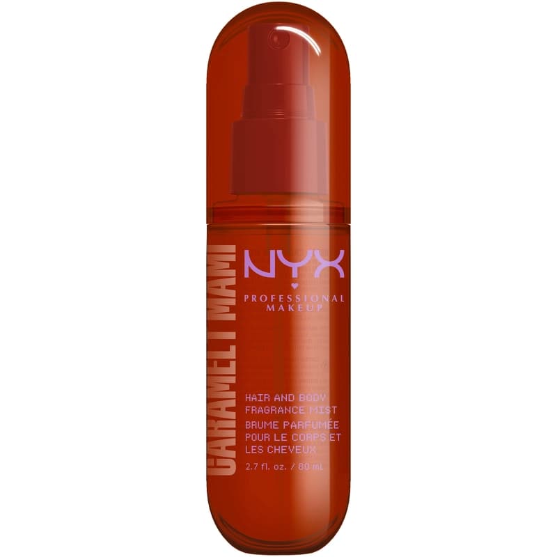 NYX Professional Makeup Fat Oil Body Fragrance Mist Caramelt Mami 80 ml
