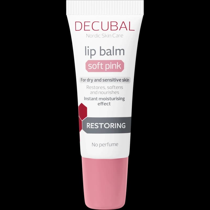 Decubal Restoring Lip Balm 10 ml - Soft Pink (Limited Edition)