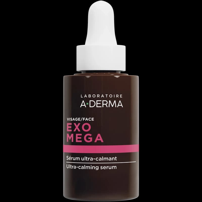 A-DERMA Exomega Face Ultra-Calming Serum 30 ml