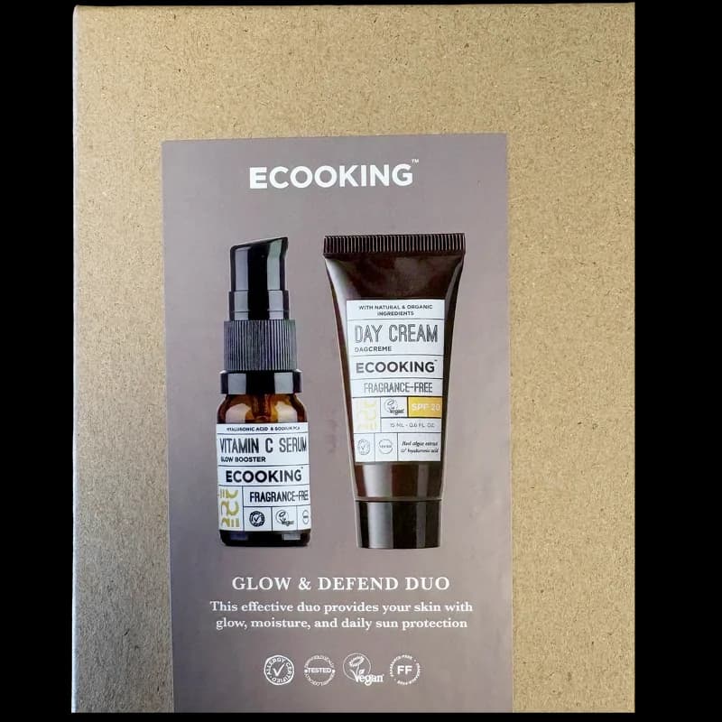 Ecooking Mini Day Cream SPF 20 & mini C-Vitamin Serum Gift Set
