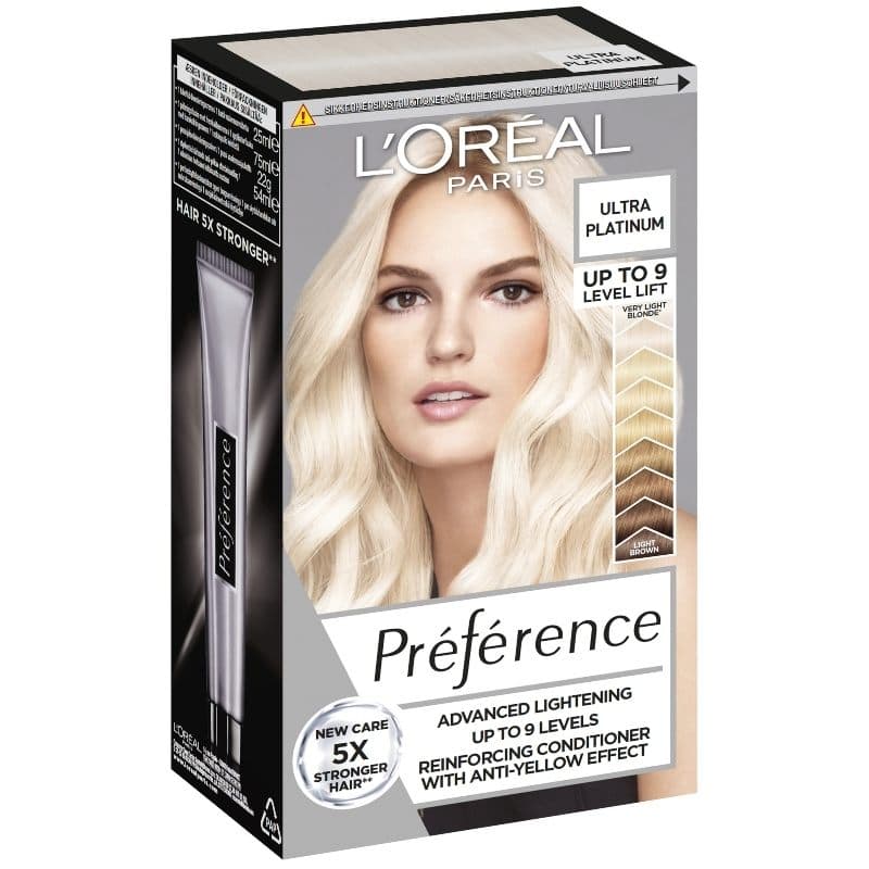 L'Oréal Paris Préférence Le Blonding Advanced Bleach 180 ml - 9L Ultra Platinum