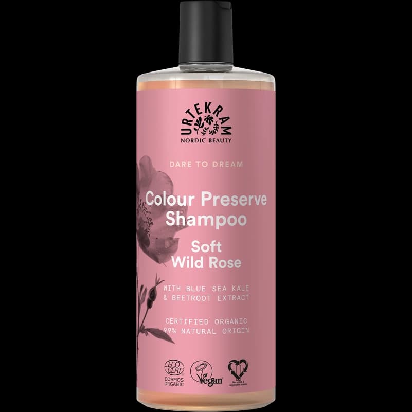 Urtekram Dare To Dream Color Preserve Shampoo Soft Rose 500 ml