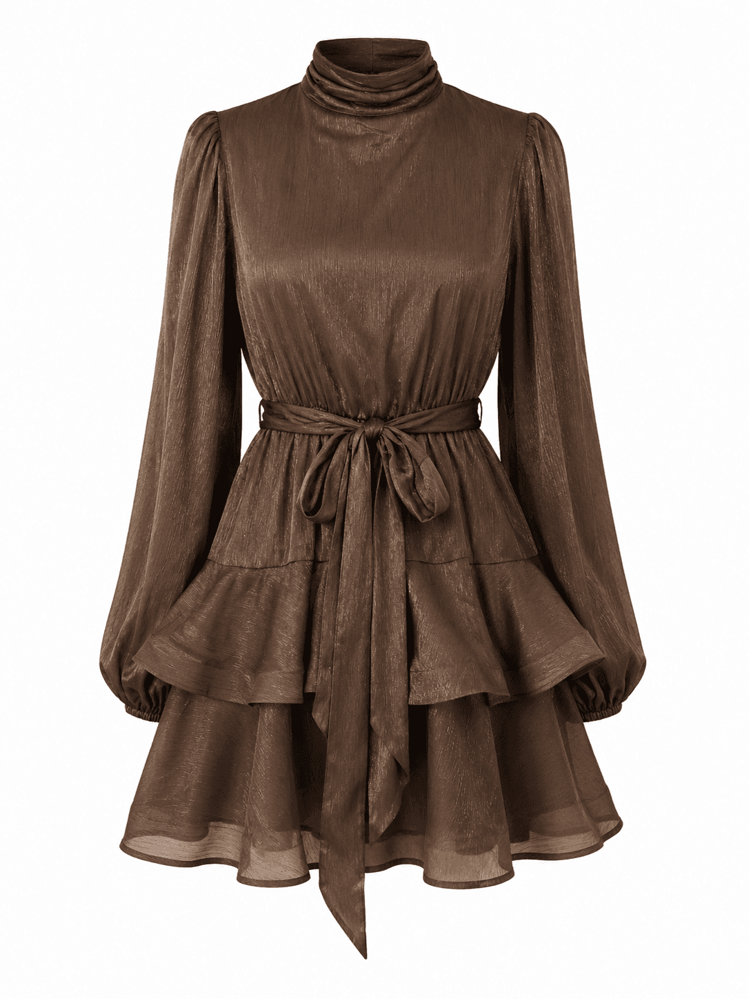 Kayani Kelly Minari mini dress - Tawny