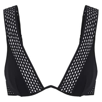 Heidi Klum Intimates BH Forget Me Not 1-4 Cup Bra Svart C 70 Dame