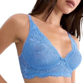 Triumph BH Amourette Charm Conscious N03 Blå D 70 Dame