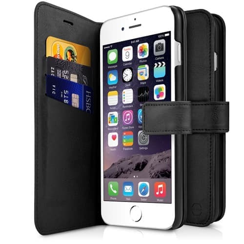 Cirafon Wallet Book Magnet Iphone 7/8/se (2020)/se (2022) Svart