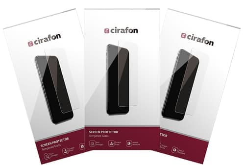 Cirafon Curved Asahi Glass 0.3mm 3-pcs Iphone Xs