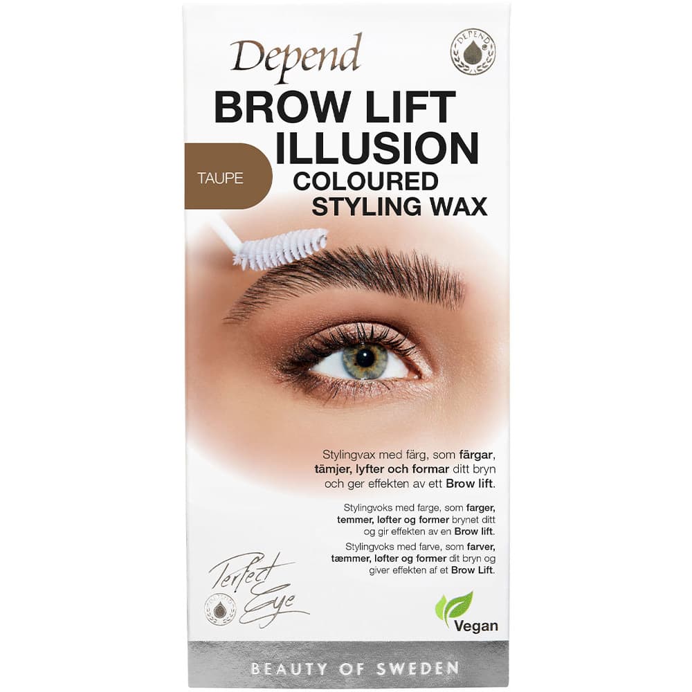 Brow Lift Illusion Styling Wax, Taupe