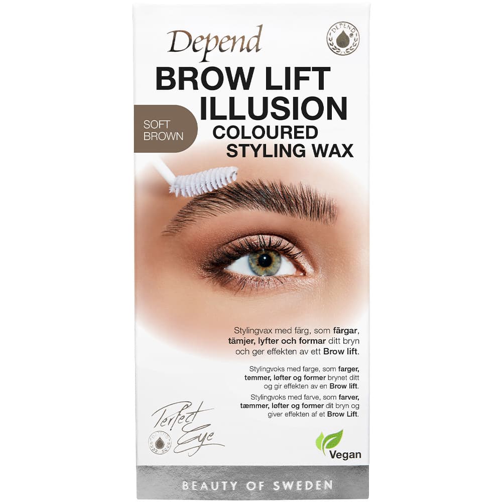 Brow Lift Illusion Styling Wax, Soft Brow