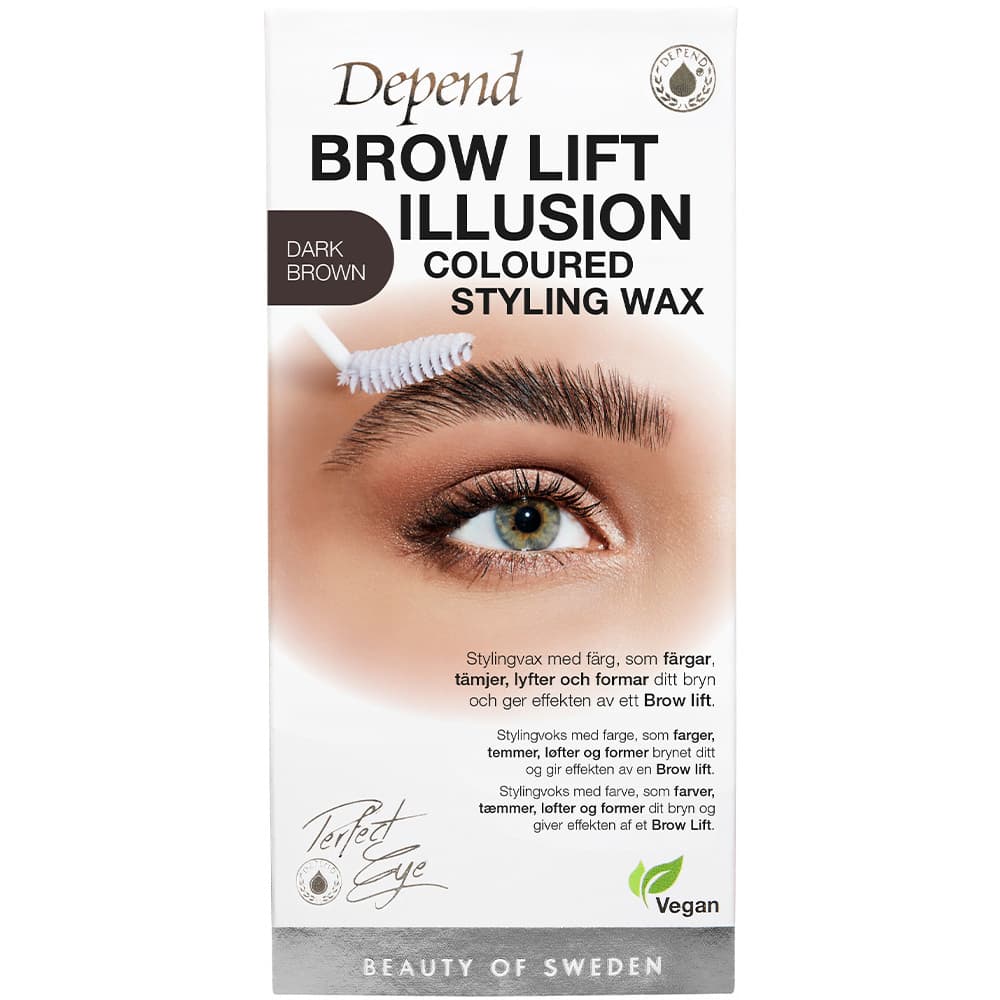 Brow Lift Illusion Styling Wax, Dark Brow