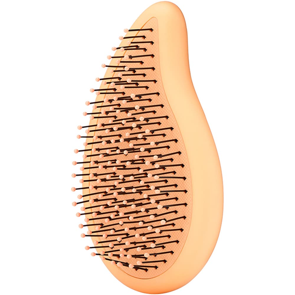 Go Green Detangling Palm Detangler Brush, Orange