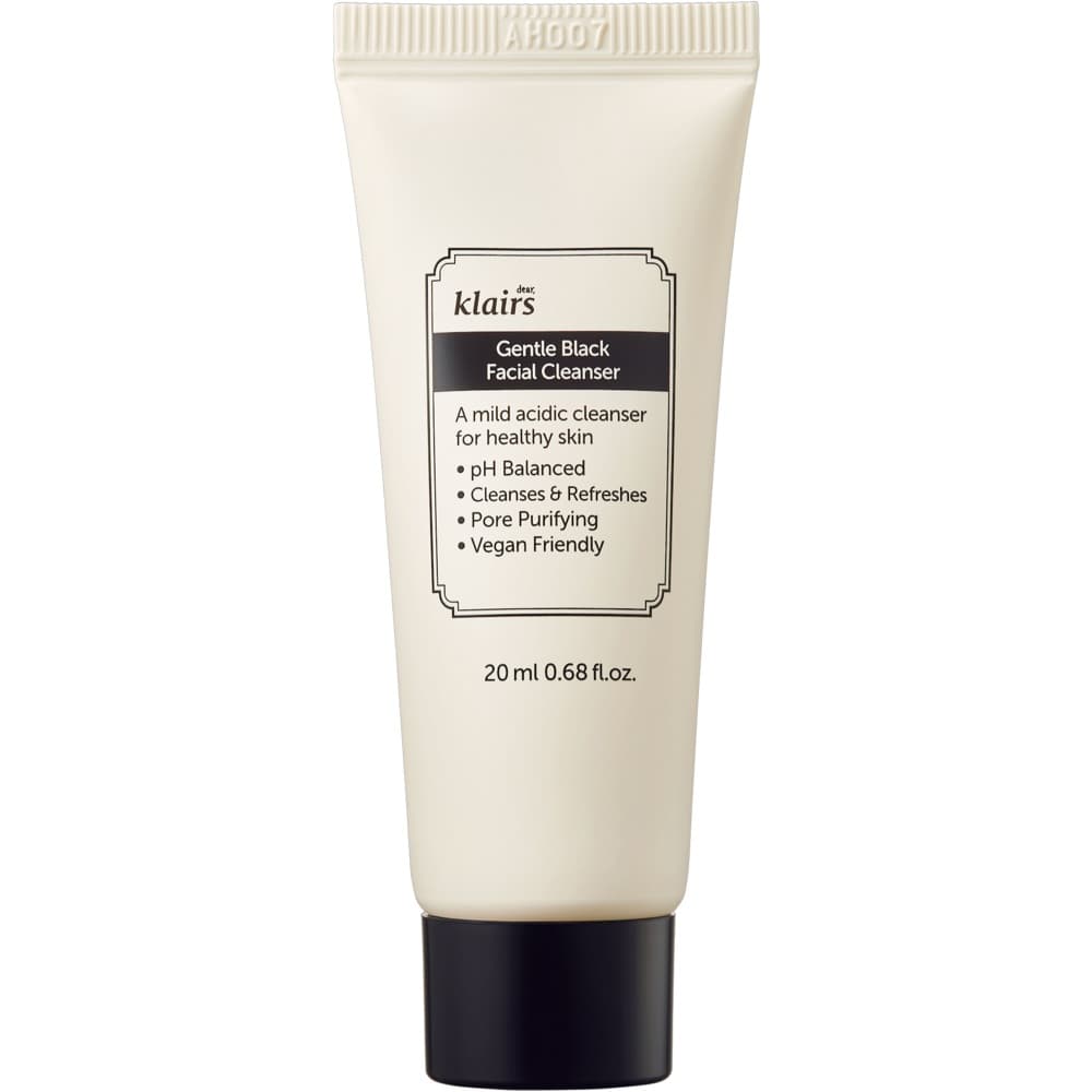 Gentle Black Facial Cleanser, 20ml