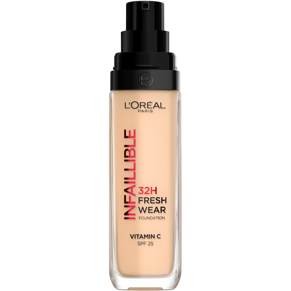 Infaillible Foundation 32H Fresh Wear, 100 Warm Undertone