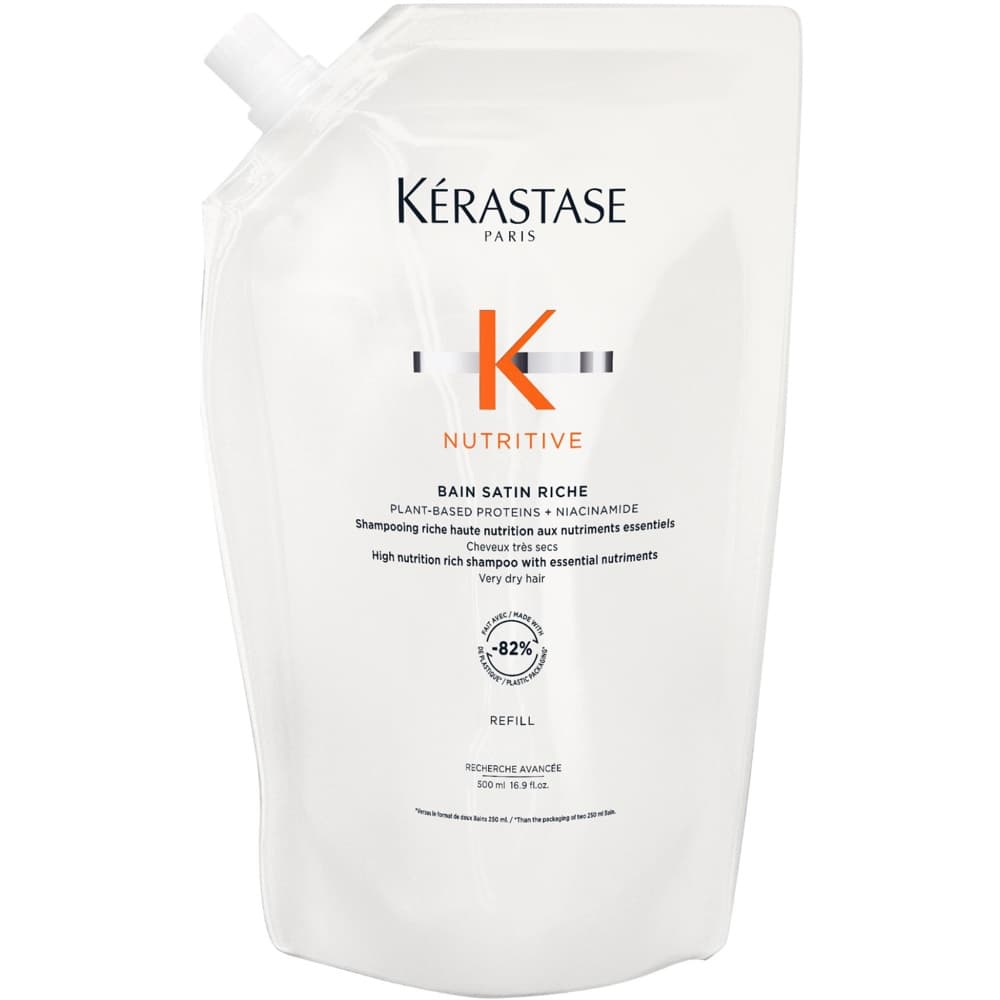 Nutritive Bain Riche Shampoo, 500ml Refill