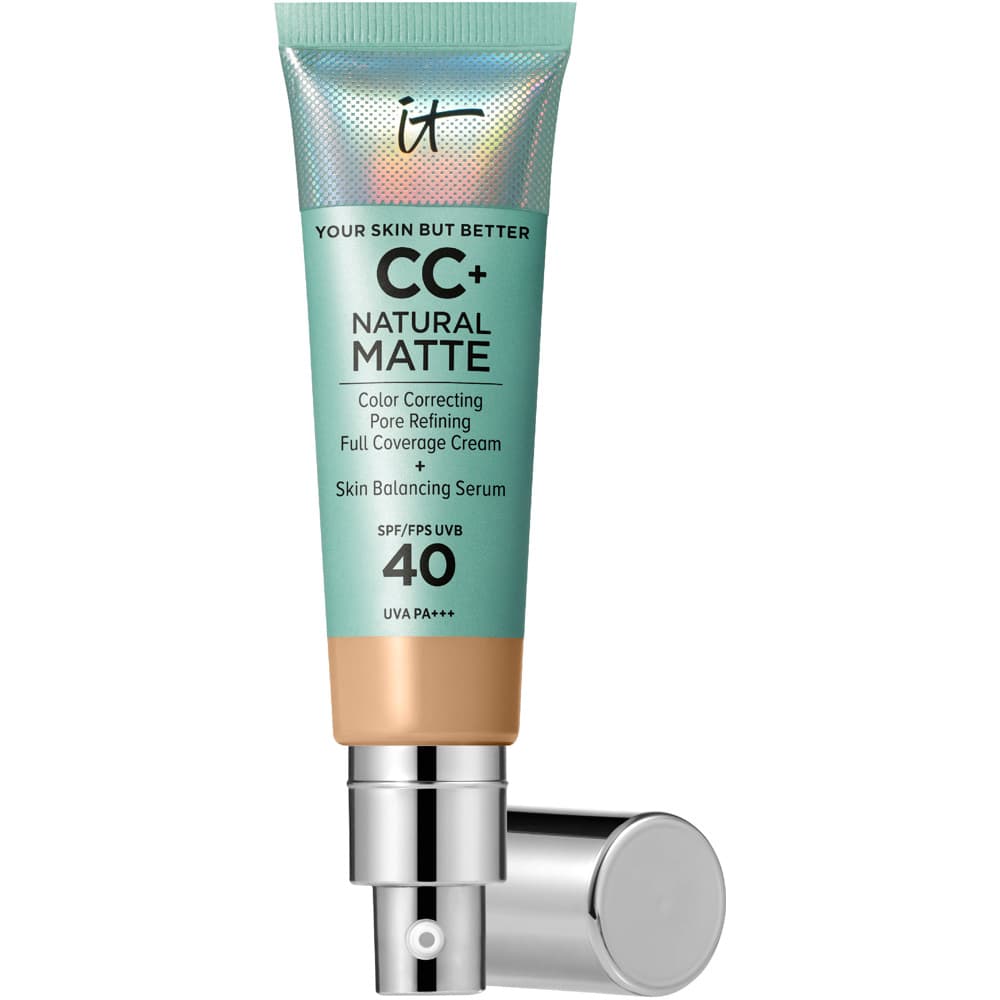 CC+ Cream Natural Matte Foundation SPF40, 11 Medium Tan