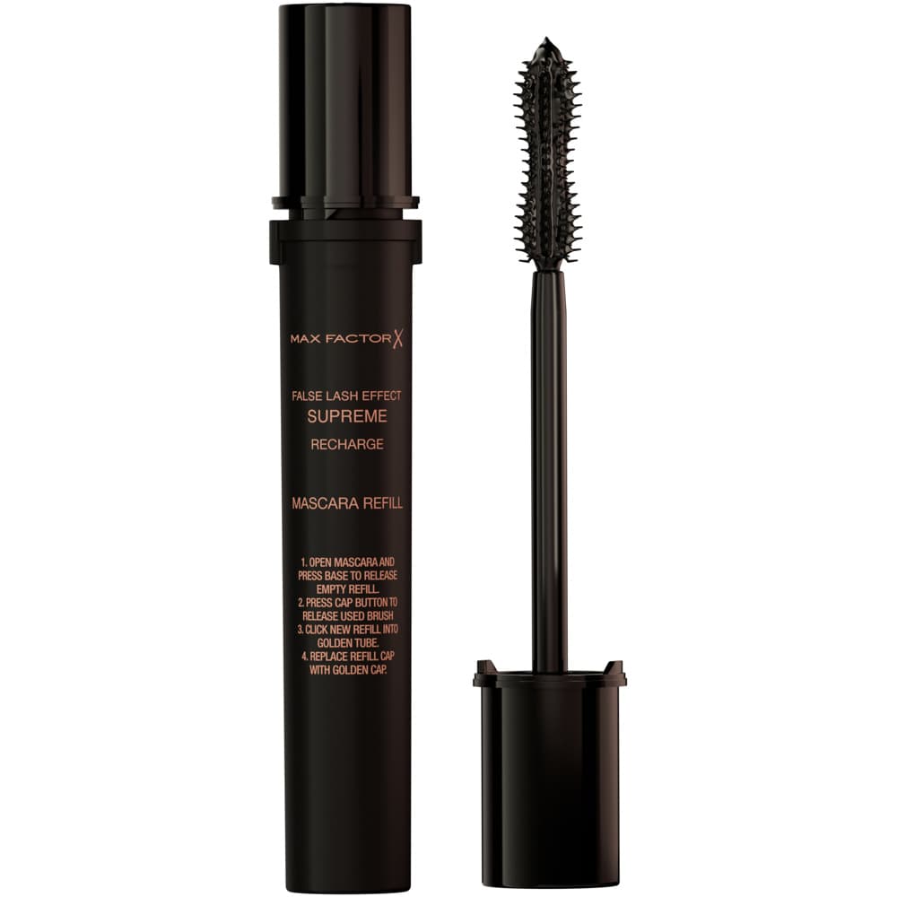 False Lash Effect Mascara Supreme Recharge, 001 Black, 9ml Refill