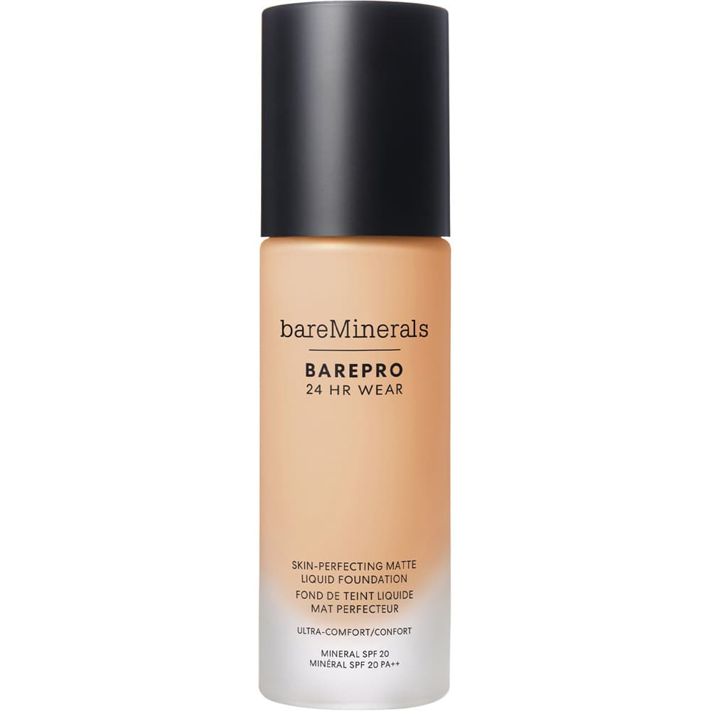 BarePro 24H Matte Comfort Liquid Foundation, 20 Light Warm
