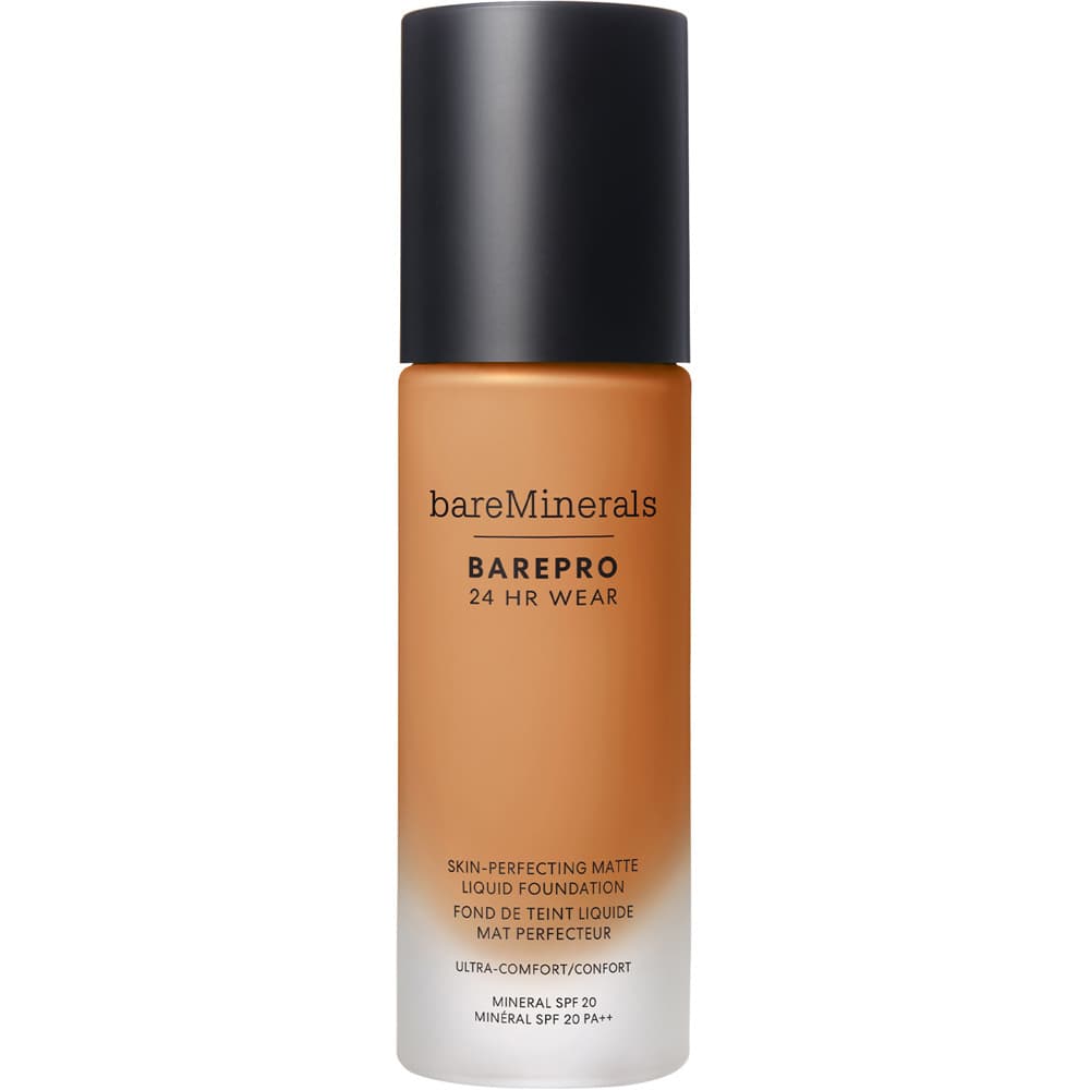 BarePro 24H Matte Comfort Liquid Foundation, 43 Medium Deep Neutral