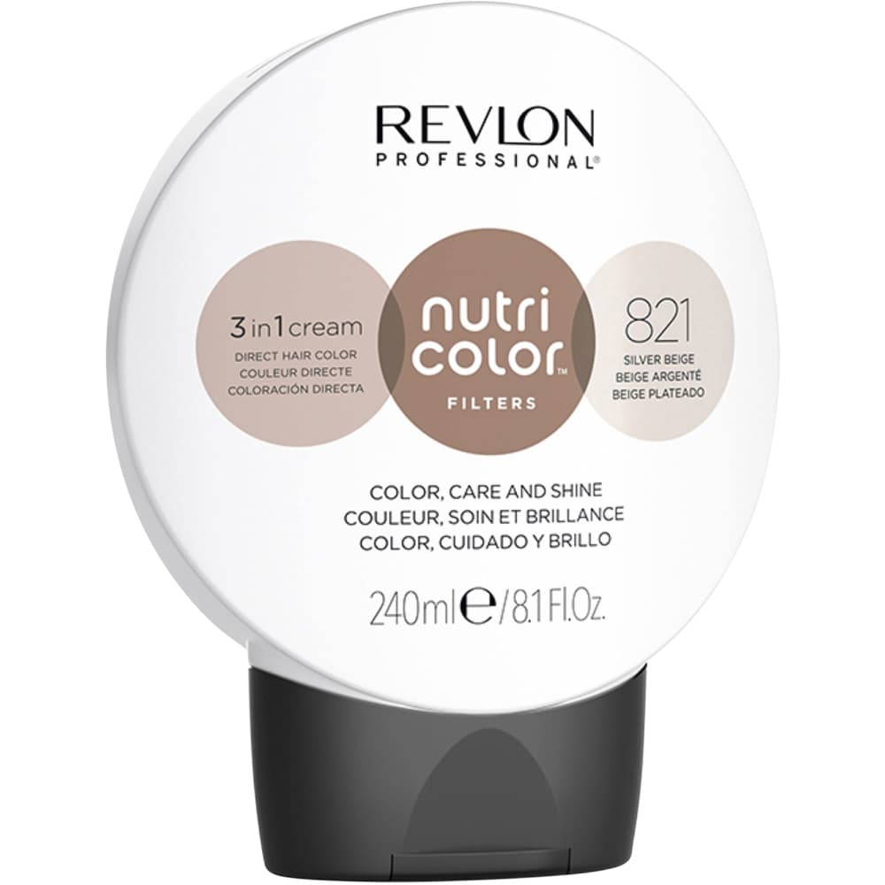 Nutri Color Filters, 240ml, 821 Silver Beige