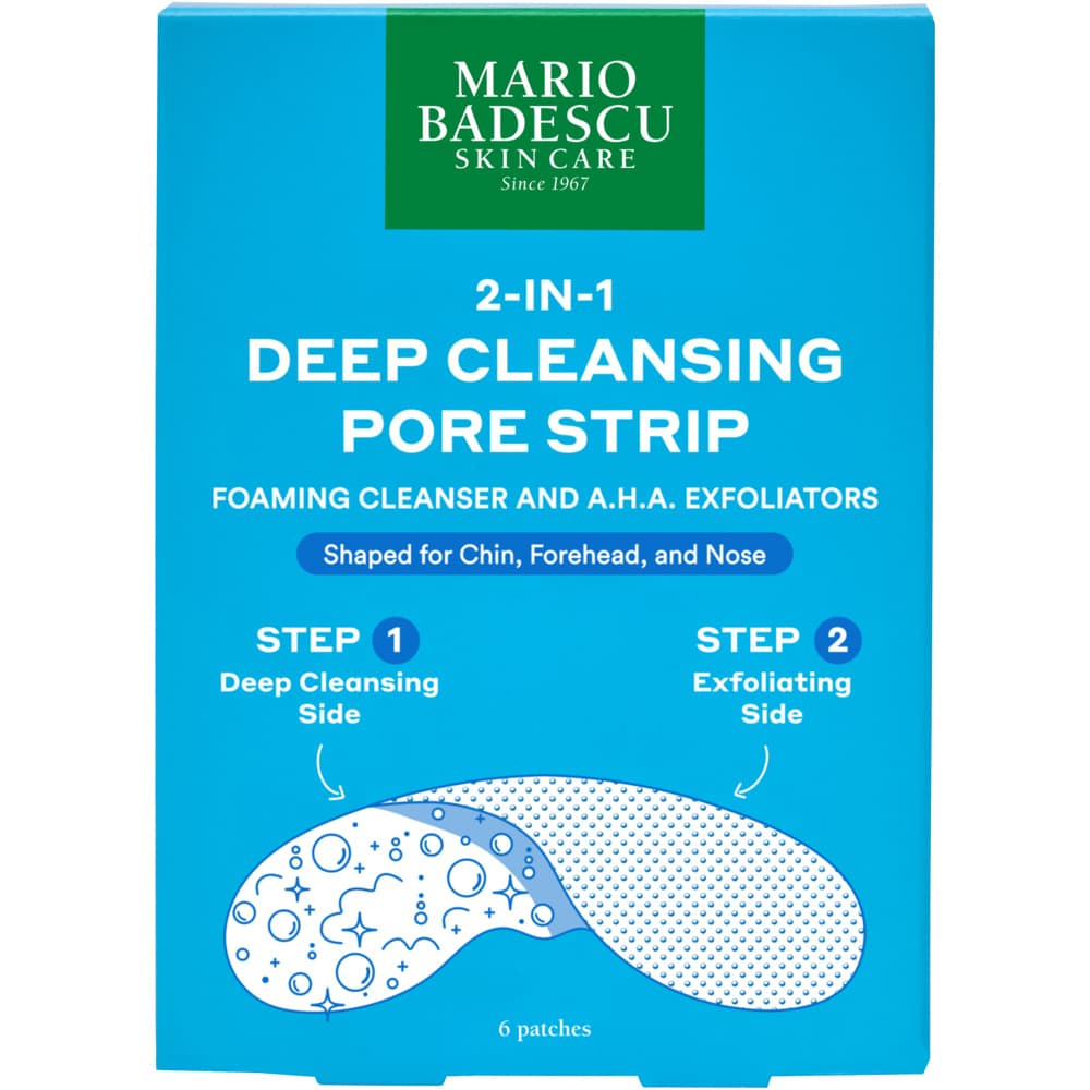 2-in-1 Deep Cleansing Pore Strip, 6 Patches