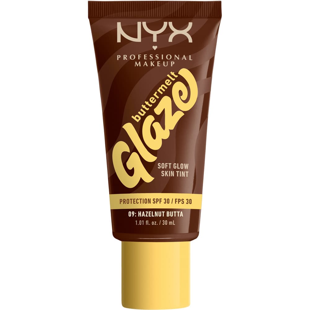 Buttermelt Glaze Soft Glow Skin Tint SPF30, 09 Hazelnut Butta