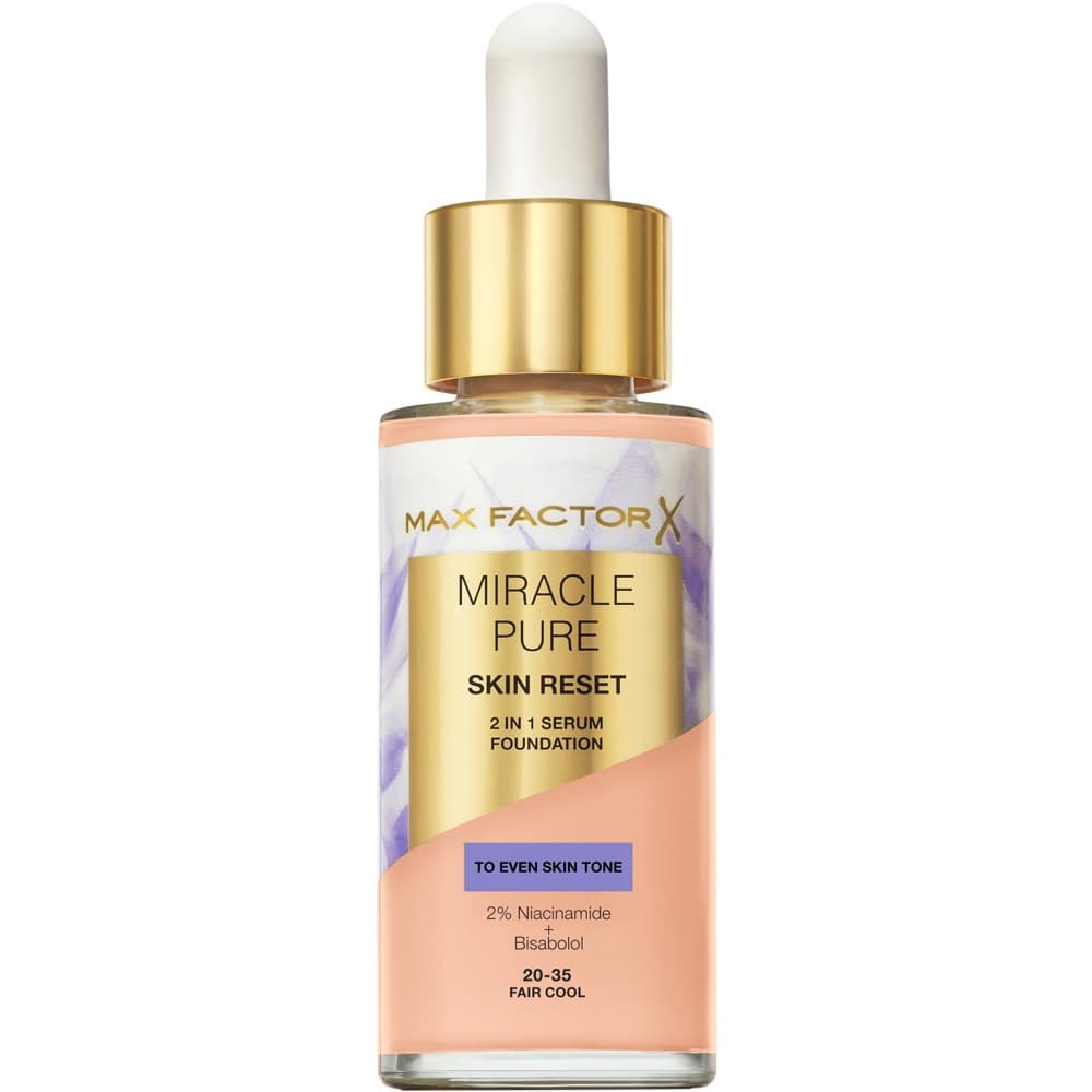 Miracle Pure Skin Reset 2-in-1 Serum Foundation, 30.5 Fair Cool