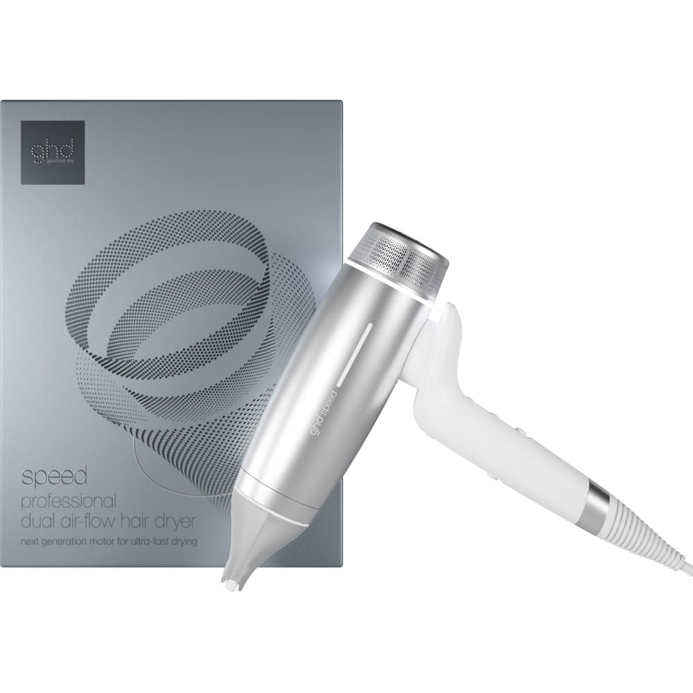 Speed Hair Dryer, Silver White