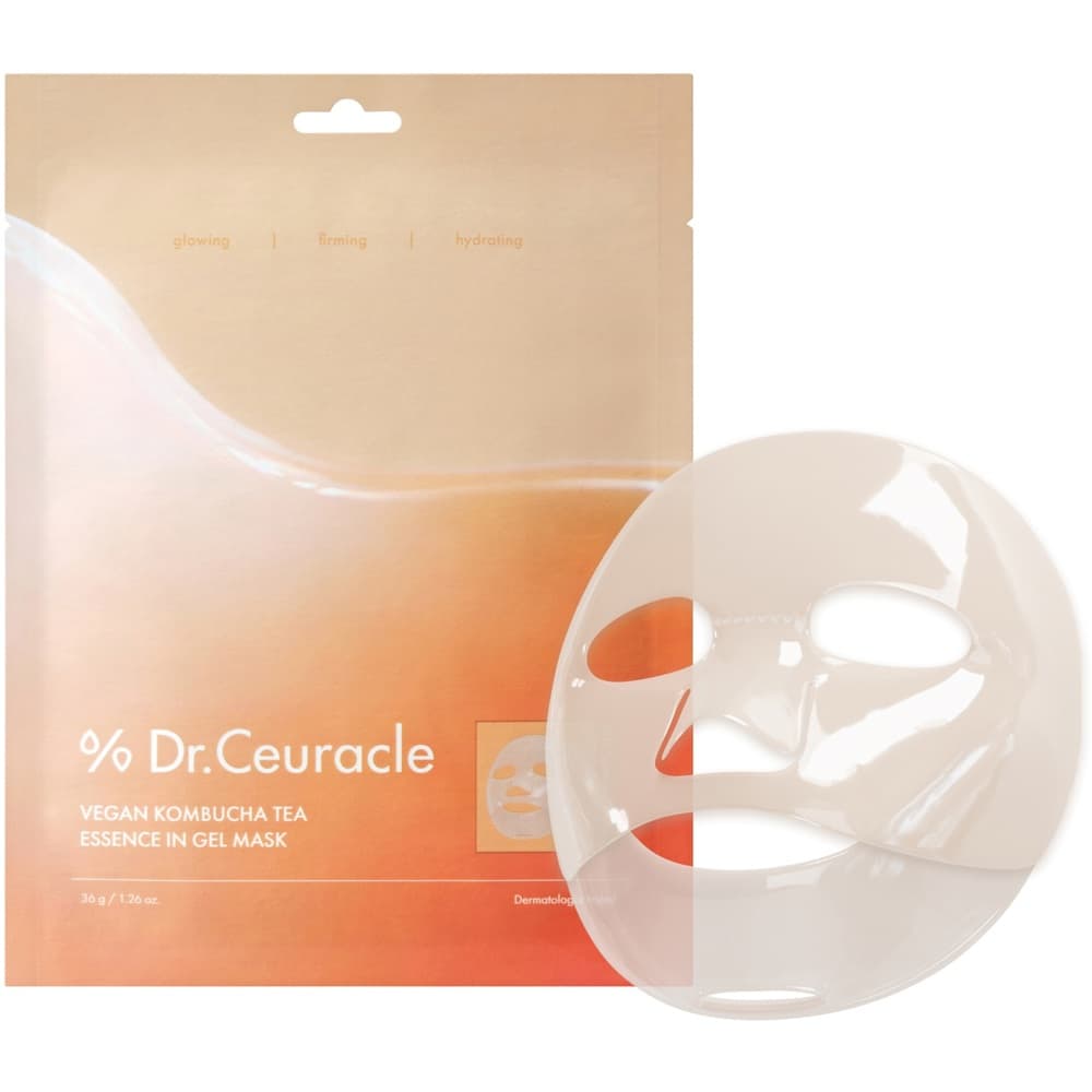 Vegan Kombucha Tea Essence in Gel Mask, 36g