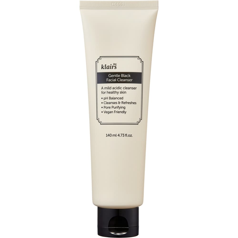 Gentle Black Facial Cleanser, 140ml