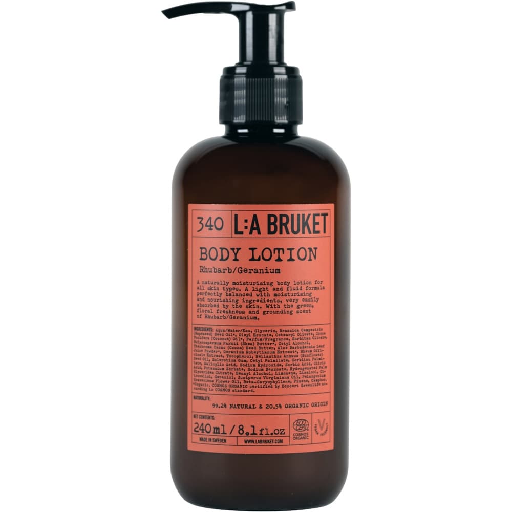 340 Body Lotion Rhubarb/Geranium, 240ml