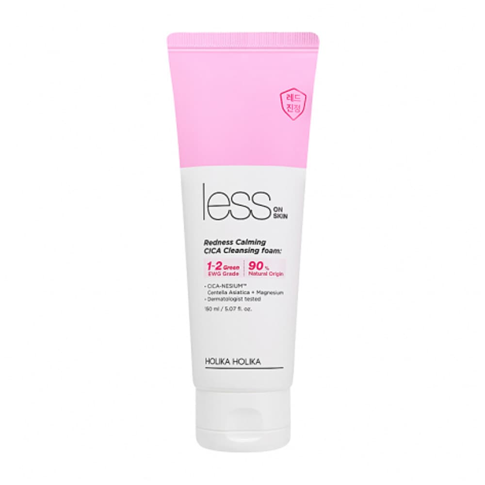 Less on Skin Redness Calming CICA Cleansing Foam, 150ml