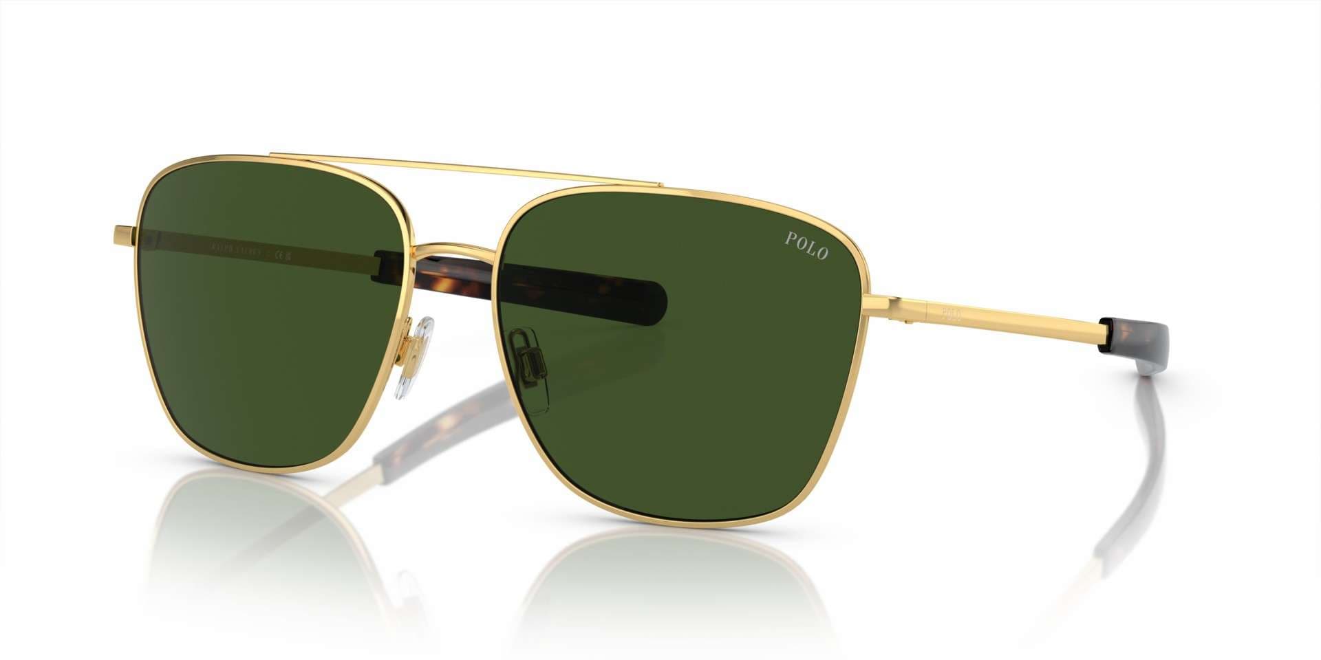 Polo solbriller - ph3147 941171 fra Polo - Gull - metall - pilot - large