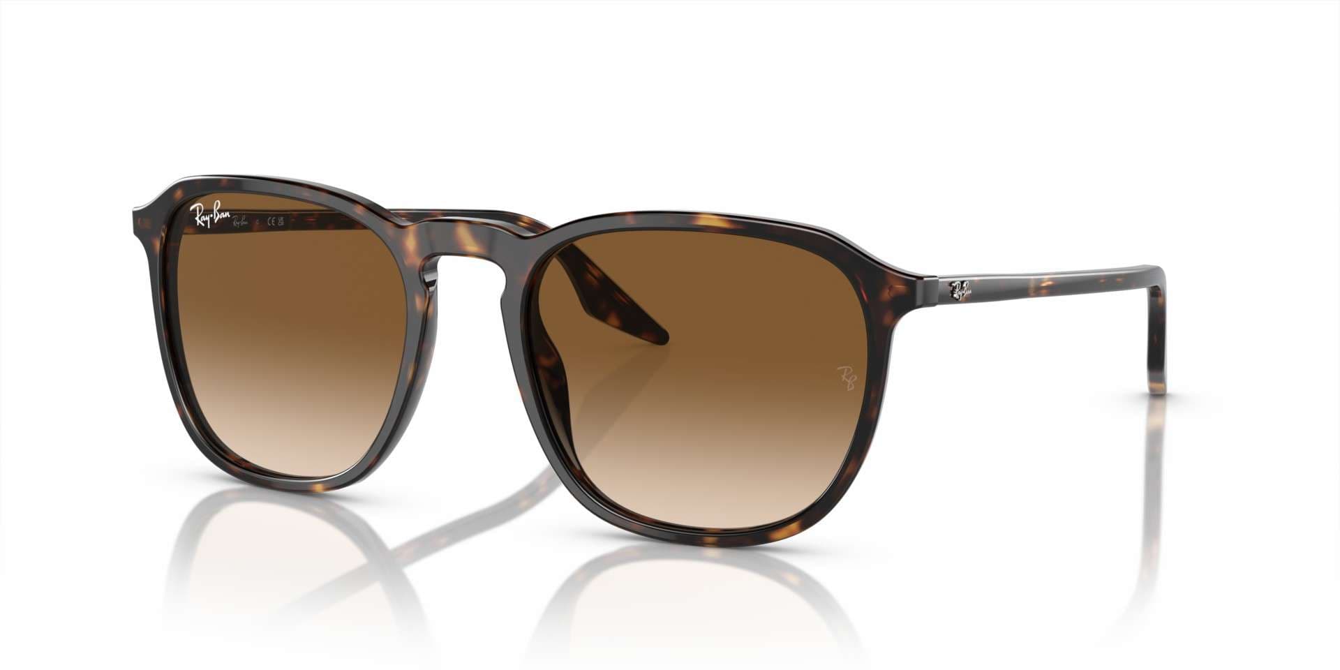 Ray-Ban solbriller - rb2203 902/51 fra Ray-Ban - Havana - plast - Oval - large