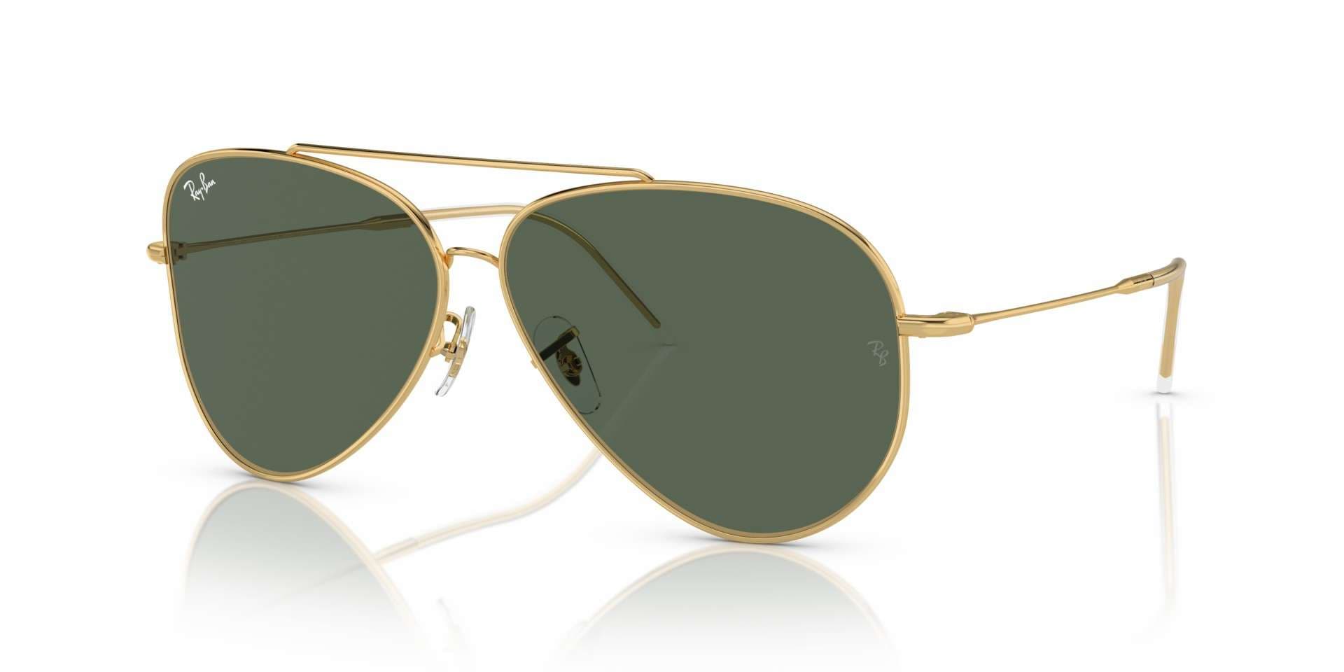 Ray-Ban solbriller - Aviator Reverse fra Ray-Ban - Gull - metall - pilot - large