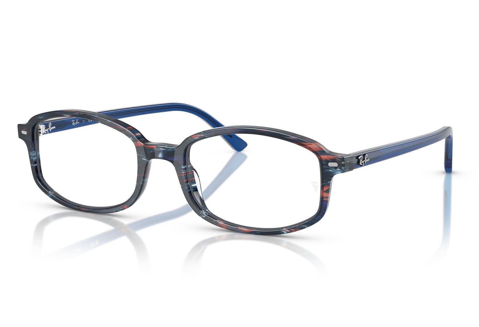 Briller - Sam fra Ray-Ban - Havana - Acetate - oval - Medium