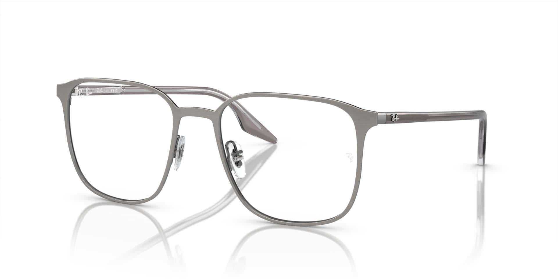 Briller - rb6512 2553 fra Ray-Ban - Grå - metall - firkantet - large