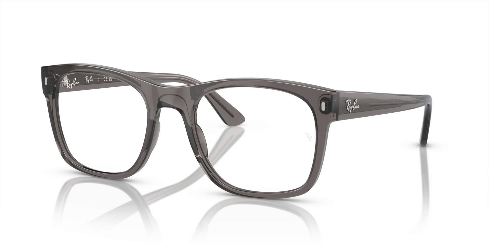 Briller - rb7228 8257 fra Ray-Ban - Grå - Plast - Oval - large