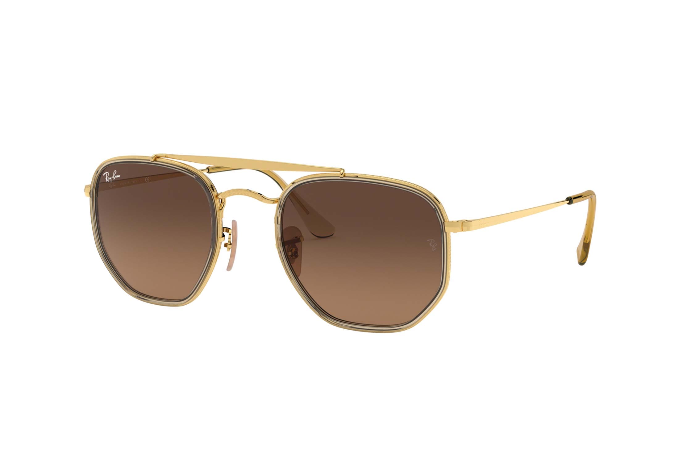 Ray-Ban The Marshal II rb3648m 912443 - Brown Gradient Grey