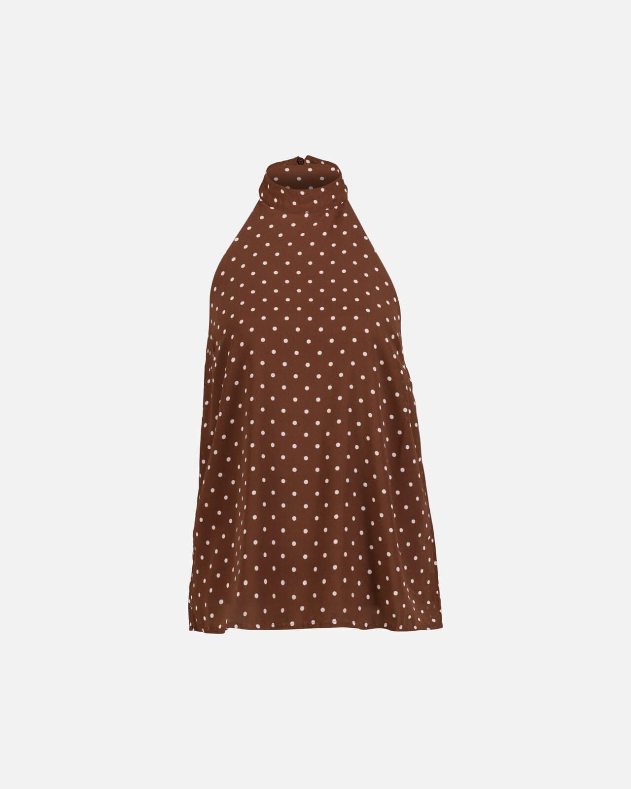 VERO MODA Topp Willow Halterneck, XL, VERO MODA Topp Brun XL