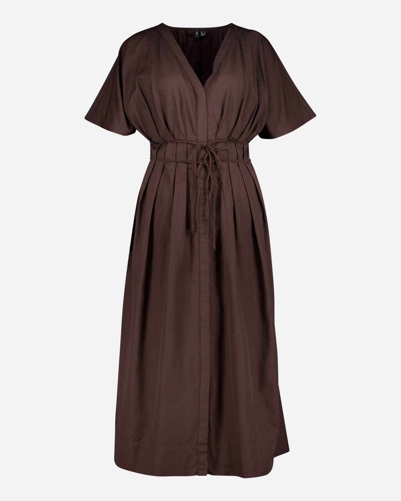 VERO MODA Midikjole Estrid, XL, VERO MODA Kjole Brun XL