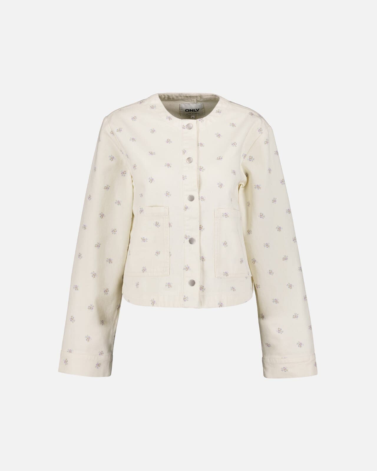 ONLY Denimjakke Naomi, S, ONLY Jakke Hvit S