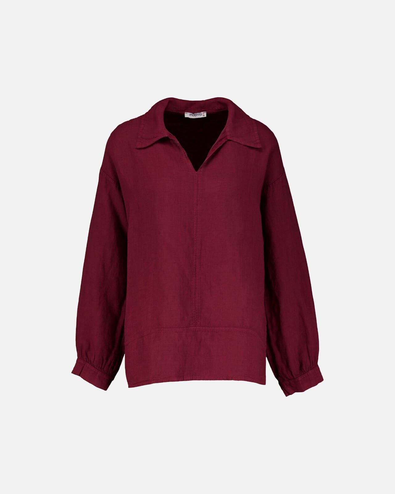 FLOYD Linbluse Emery, XXL, FLOYD Bluse Burgunder XXL