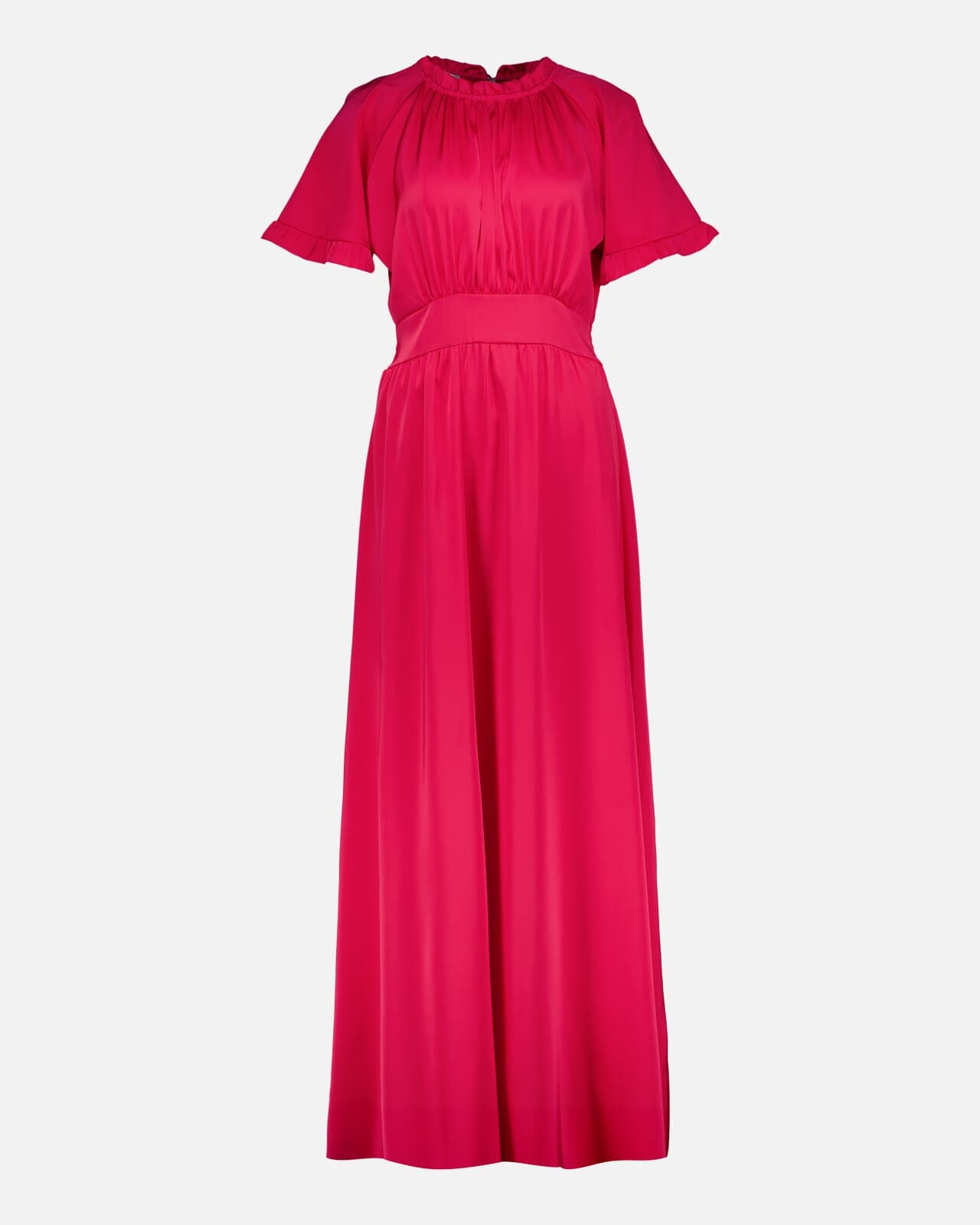 FLOYD Maxikjole Liane Satin, XL, FLOYD Kjole Rosa XL