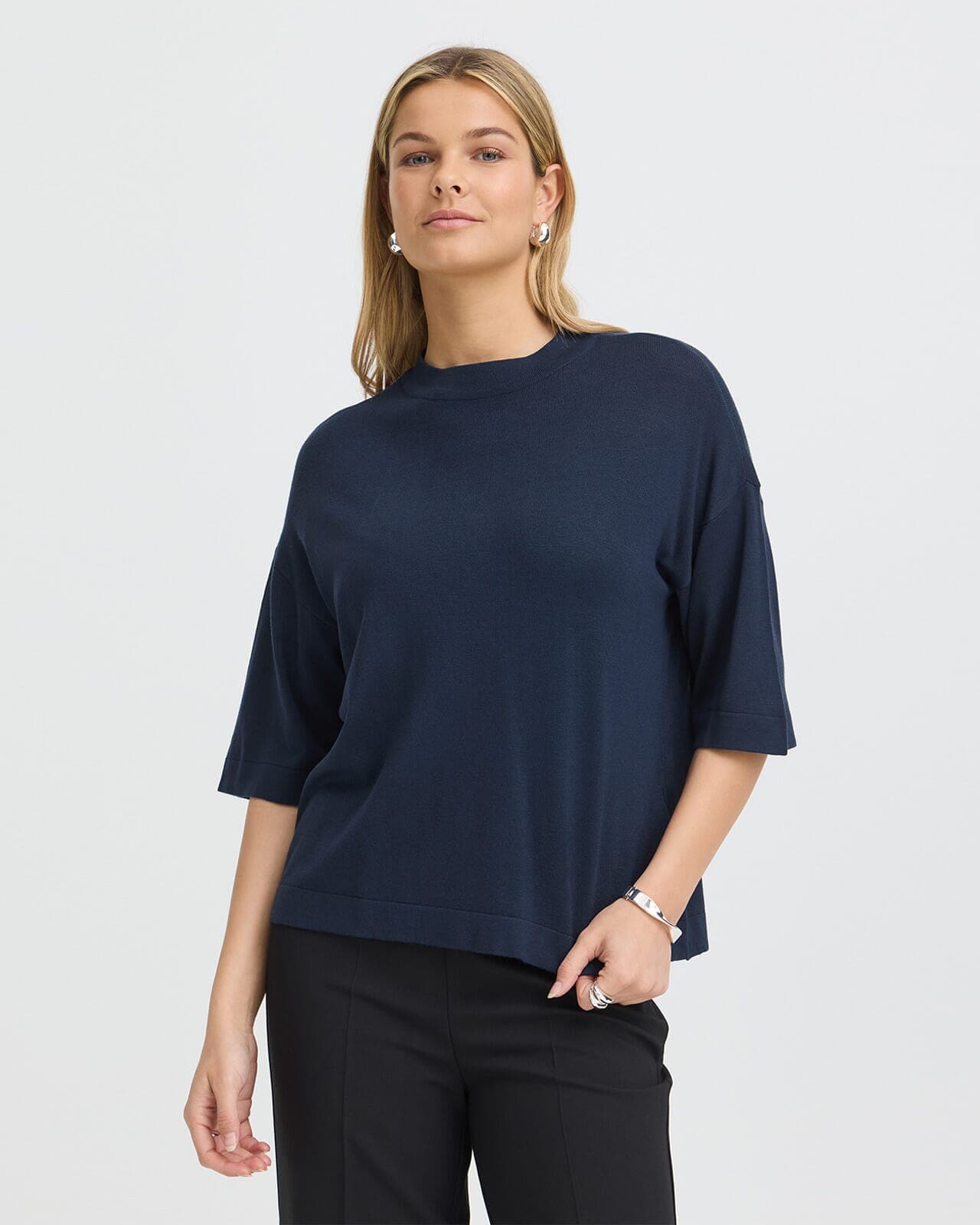 Fransa Topp Mary, XL, Fransa Topp Blå XL