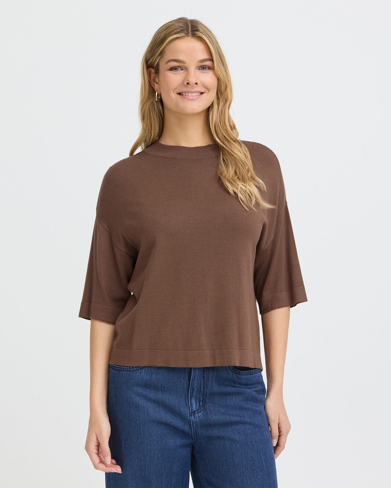 Fransa Topp Mary, S, Fransa Topp Brun S