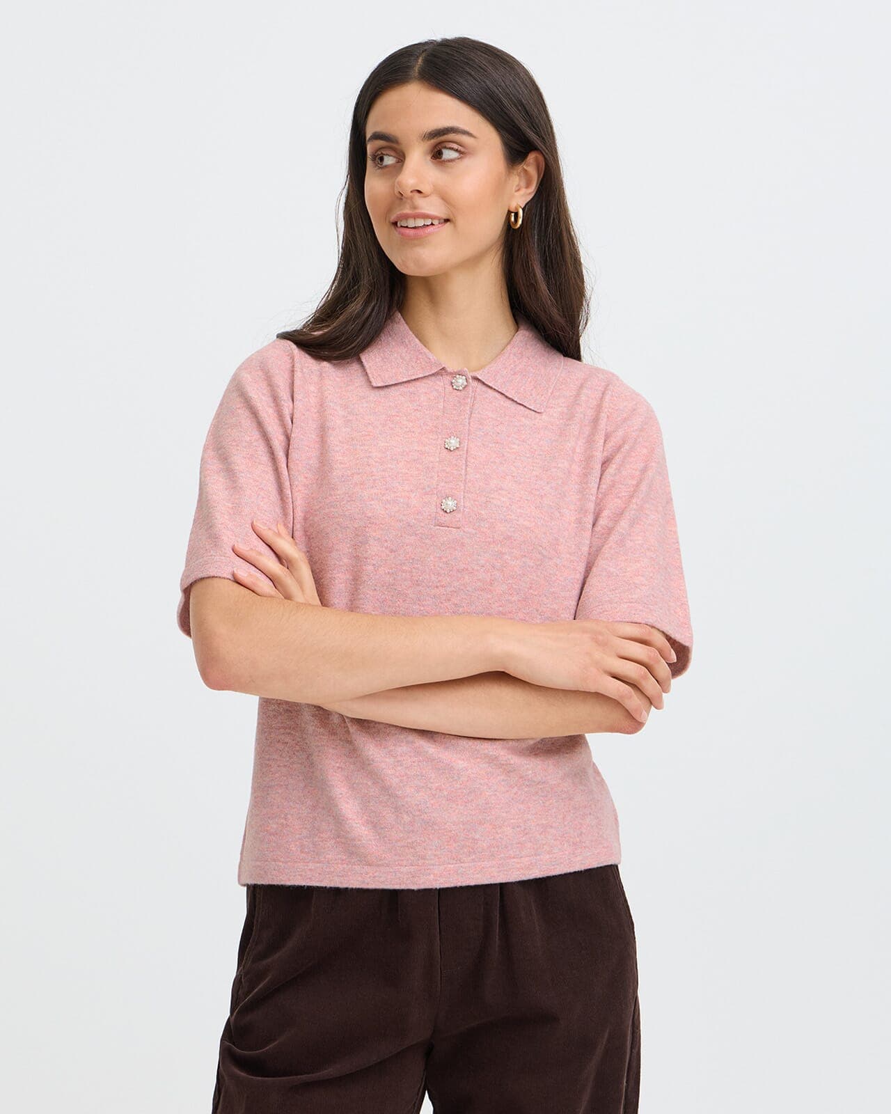 Fransa Topp Suzette 1, S, Fransa Topp Rosa S