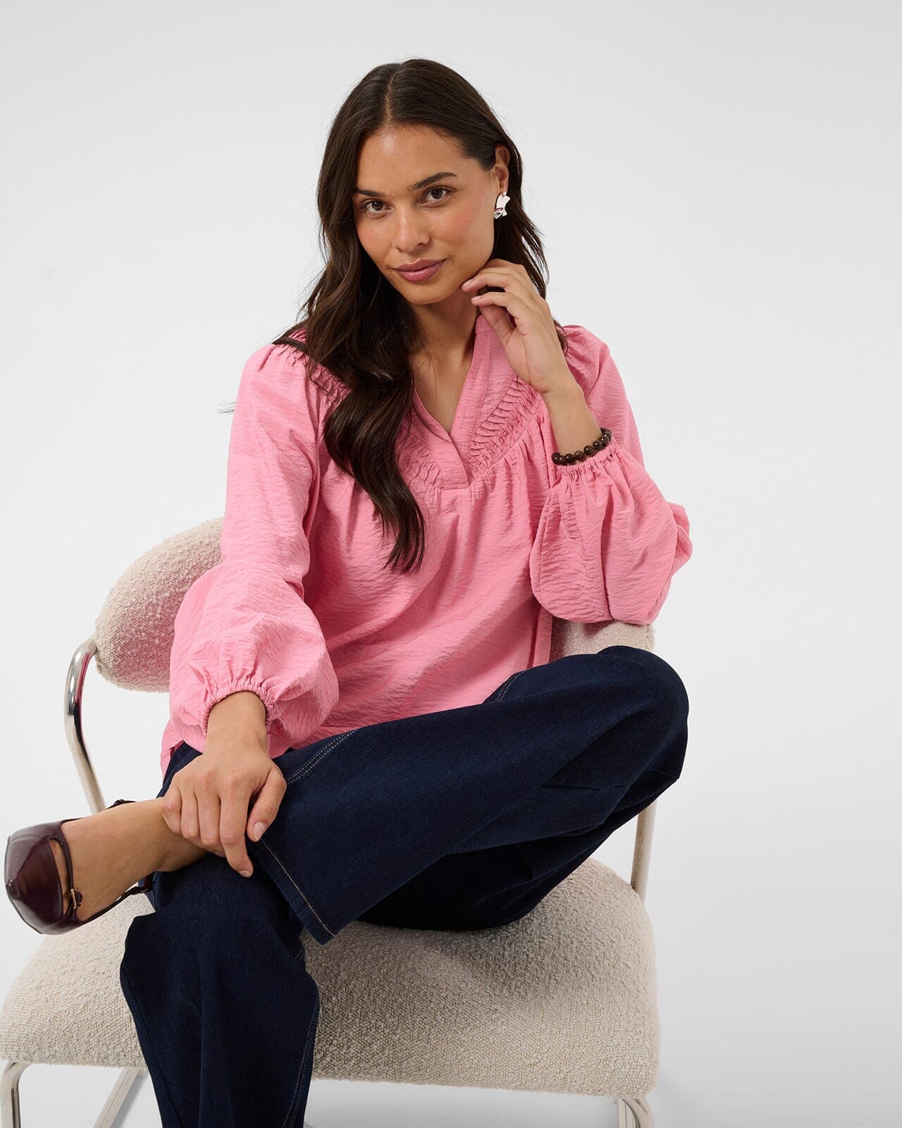 KAFFE Bluse Gilda, 38, KAFFE Bluse Rosa 38
