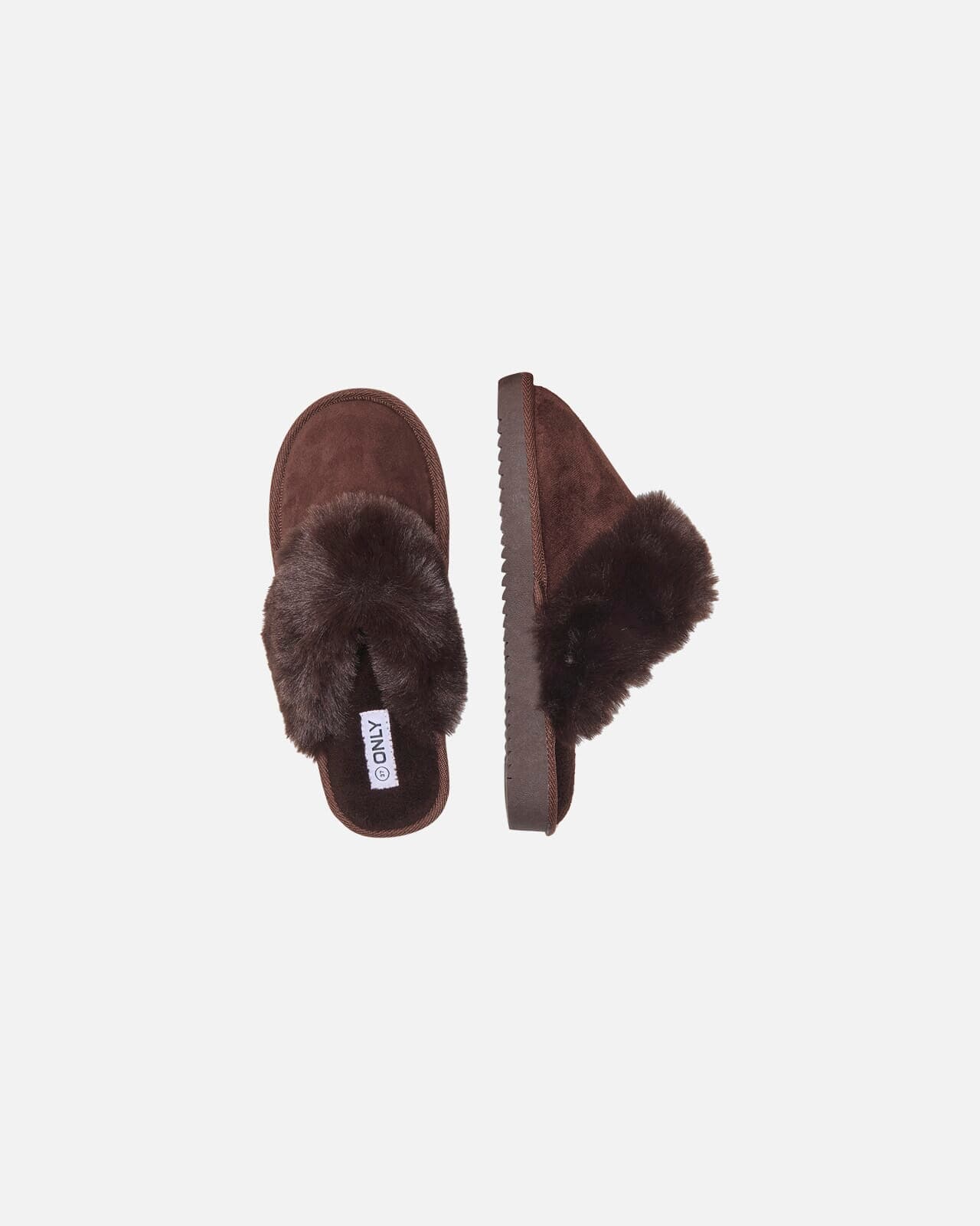 ONLY Tøfler Cath Teddy, 41, ONLY Sko Brun 41