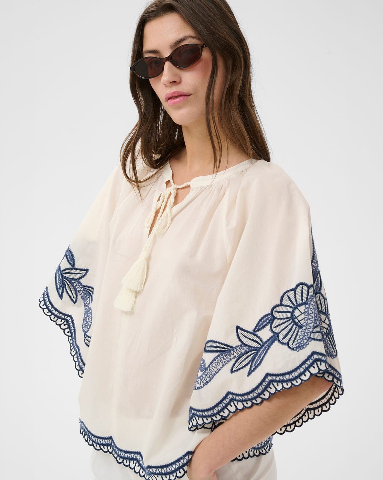 Part Two Bluse Biancha, 44, Part Two Bluse Hvit 44